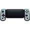 Polka Dots and Stripes Heart in Blue Backbone One for iPhone Game Controller Skin